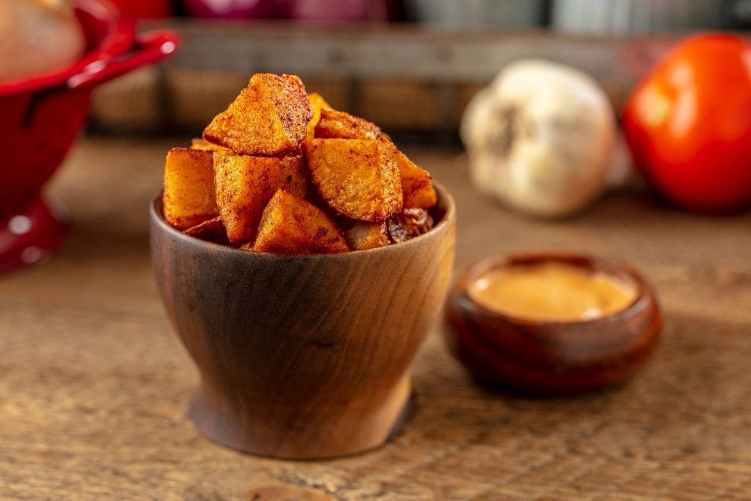 Papas bravas from Brushfire Tacos y Tapas - Happy Valley in Glendale, AZ