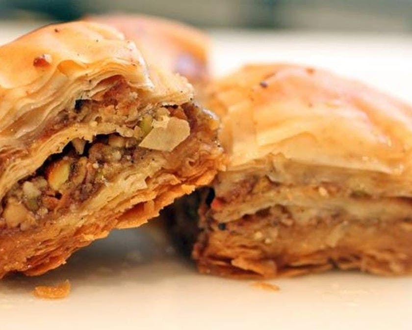 Baklava (Vegetarian) from Olive Mediterranean Grill in Chicago, IL