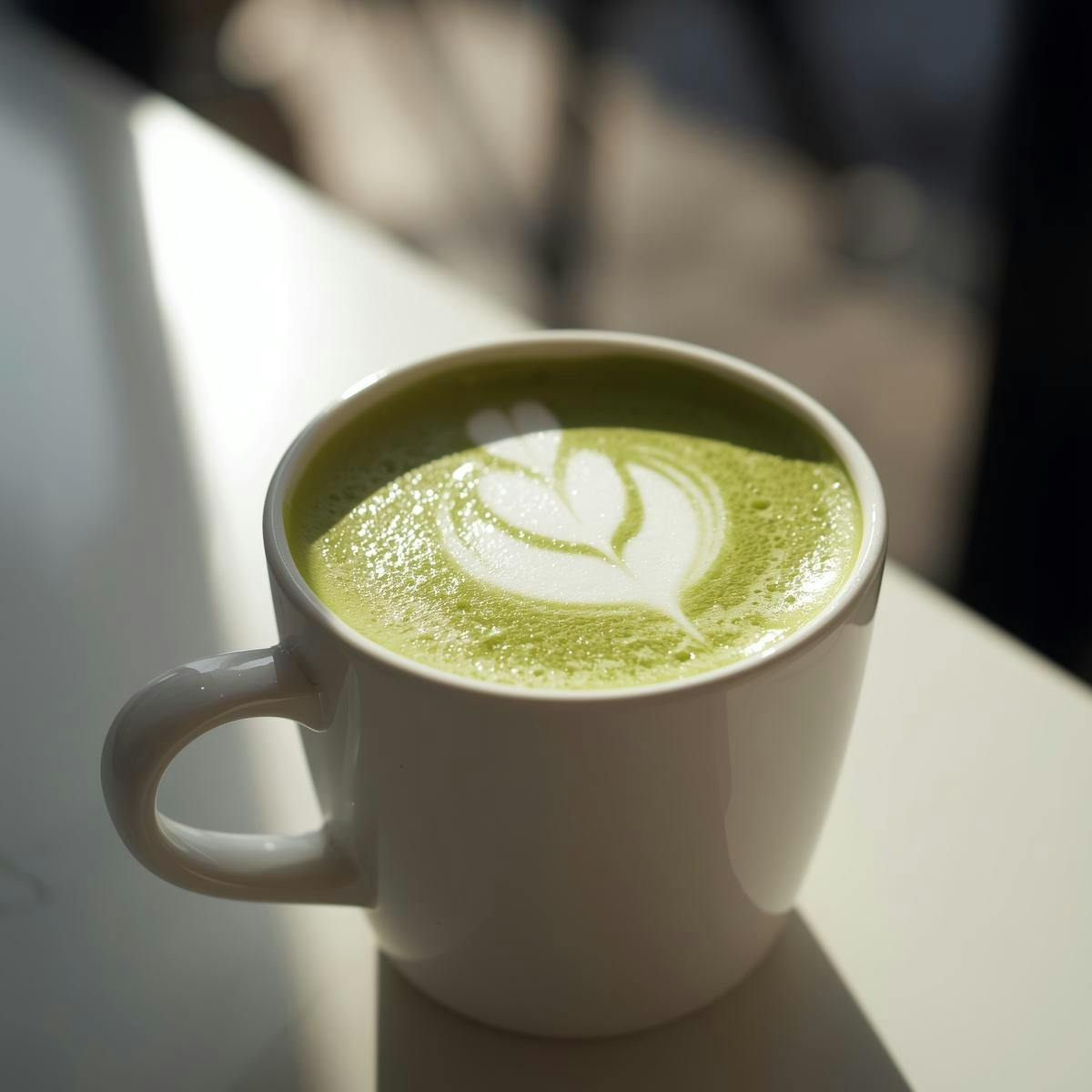 Banana Cream Matcha Latte from Wild Roots in Schofield, WI