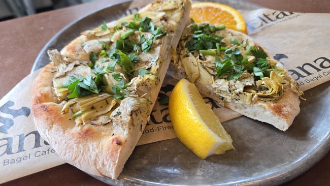 Turkish Pide from Eltana Wood-Fired Bagels - 12th Ave in Seattle, WA