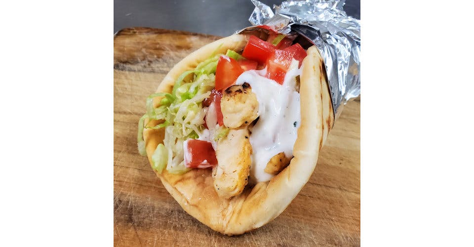 Chicken Gyro Sandwich from Just Gyros by GR's in Janesville, WI