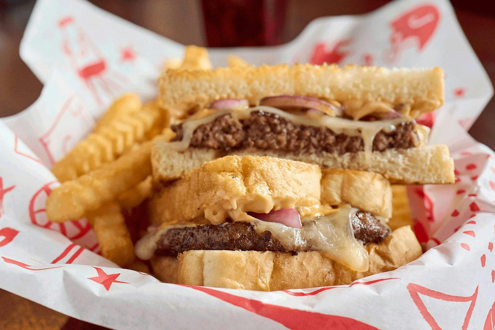 Patty Melt from Jefferson's Restaurant in Brentwood, TN