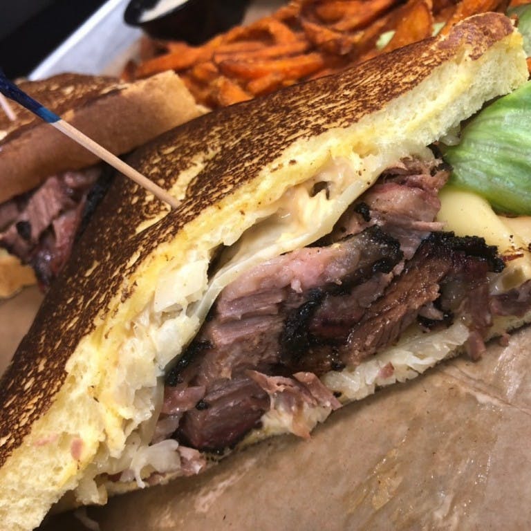 Lone Star Reuben from Parker John's BBQ & Pizza - Green Bay in Green Bay, WI