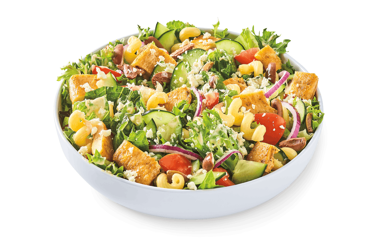 Med Salad with Grilled Chicken from Noodles & Company - Green Bay S Oneida St in Green Bay, WI