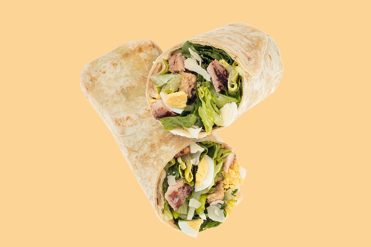 Grilled Chicken Caesar Wrap - Choose Your Dressings from Saladworks - 1 River Rd in Edgewater, NJ