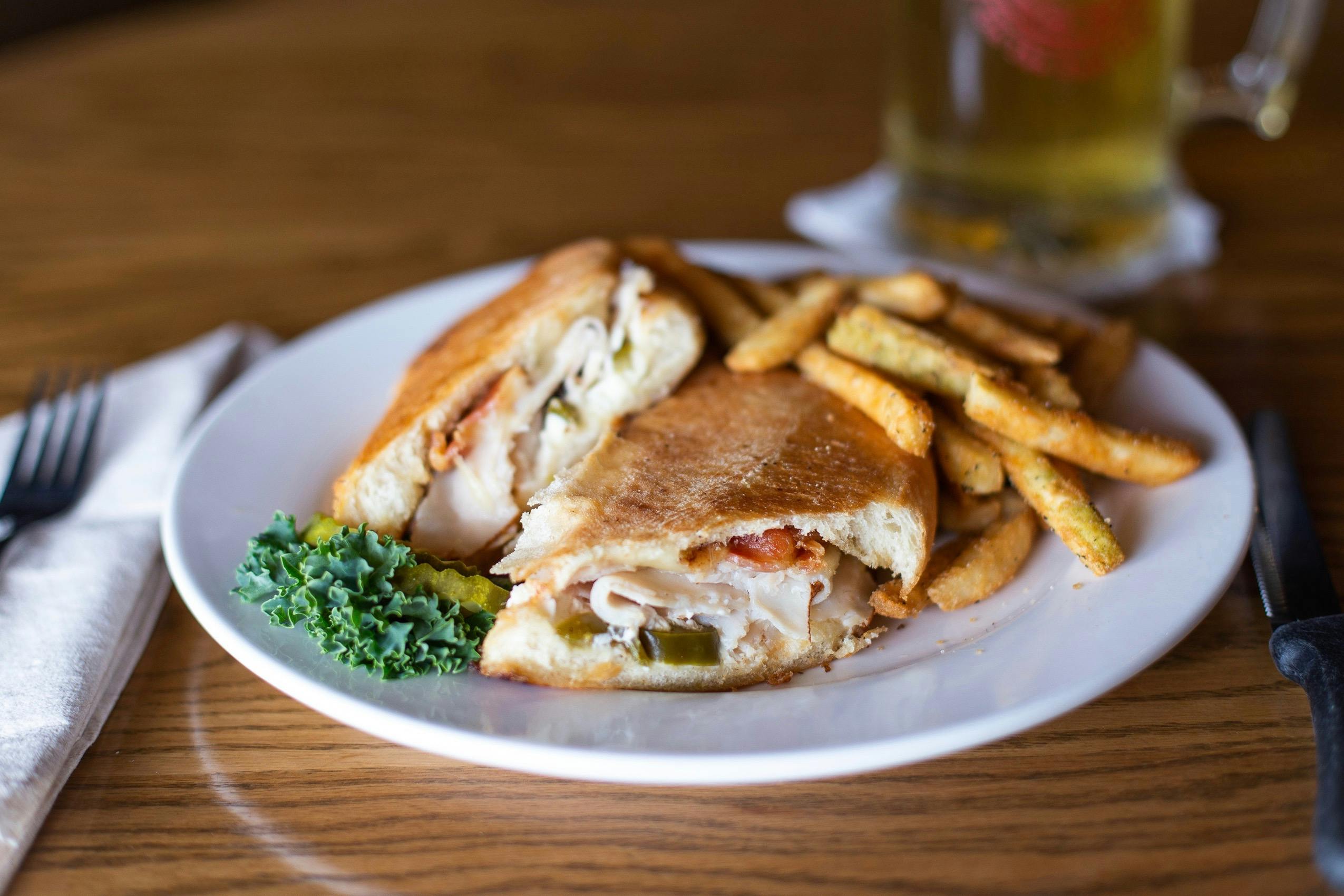 Twisted Turkey Club Sandwich from Set'em Up Jacks in Lawrence, KS