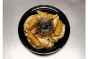 12bb. Vegetable, Pork Deep Fried Crispy Dumplings (10 Pieces) from Asian Flaming Wok in Madison, WI