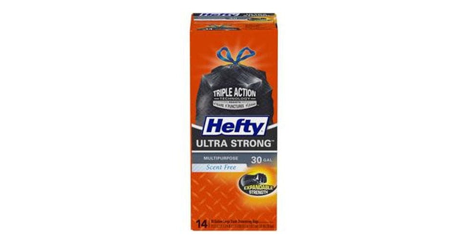 Hefty Ultra Flex Large Trash Bags 30 Gallon (14 ct) from CVS - Brackett Ave in Eau Claire, WI