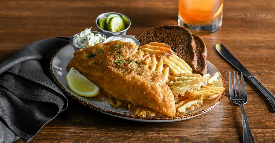 Fried Walleye from Craftsman Table & Tap in Middleton, WI