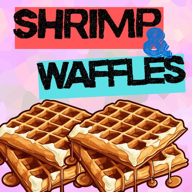 Shrimp & Waffles from Bailey Seafood in Buffalo, NY