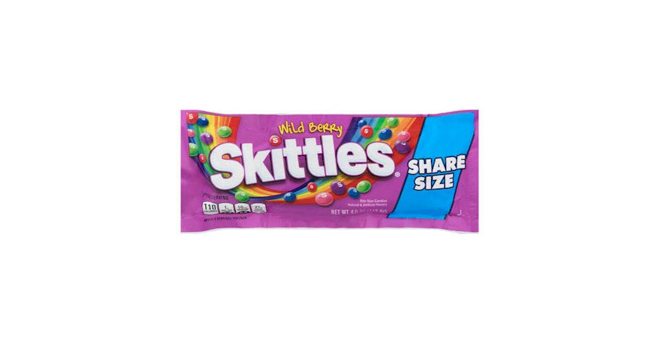 Skittles Wild Berry Share Size (4 oz) from Casey's General Store: Cedar Cross Rd in Dubuque, IA