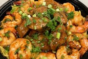 Shrimp & Sausage Bowl from Bailey Seafood in Buffalo, NY
