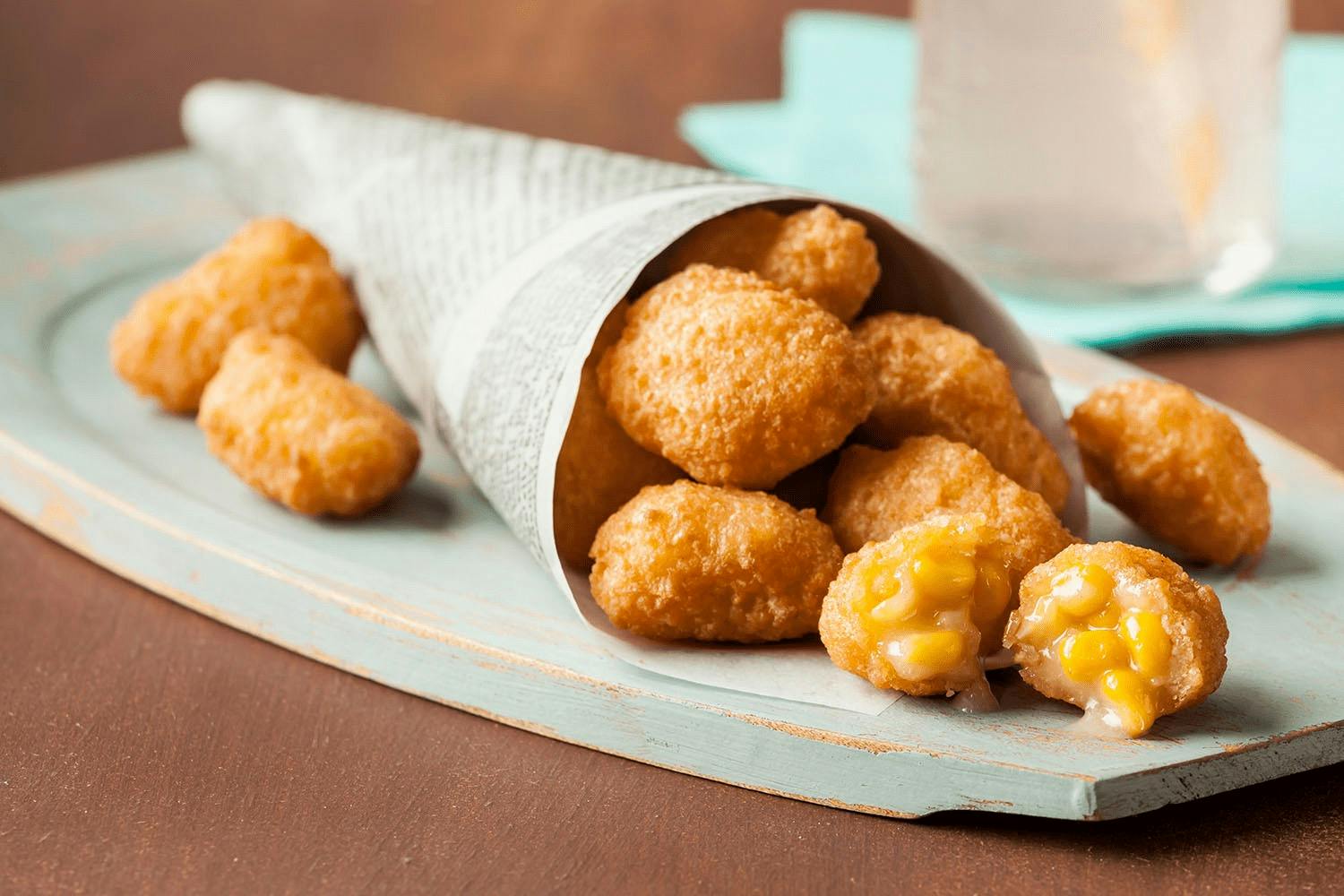 Corn Nuggets from Jo Jo's New York Style Pizza in Hollywood, FL