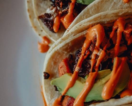 Veggie Street Tacos from Inga's Alpine Tavern in Denver, CO