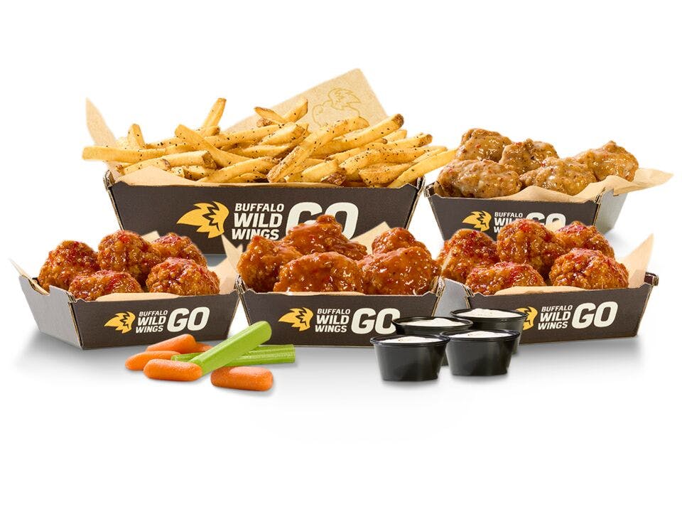 20 Boneless Wings + Fries from Buffalo Wild Wings - 747 N Main St in Roswell, NM