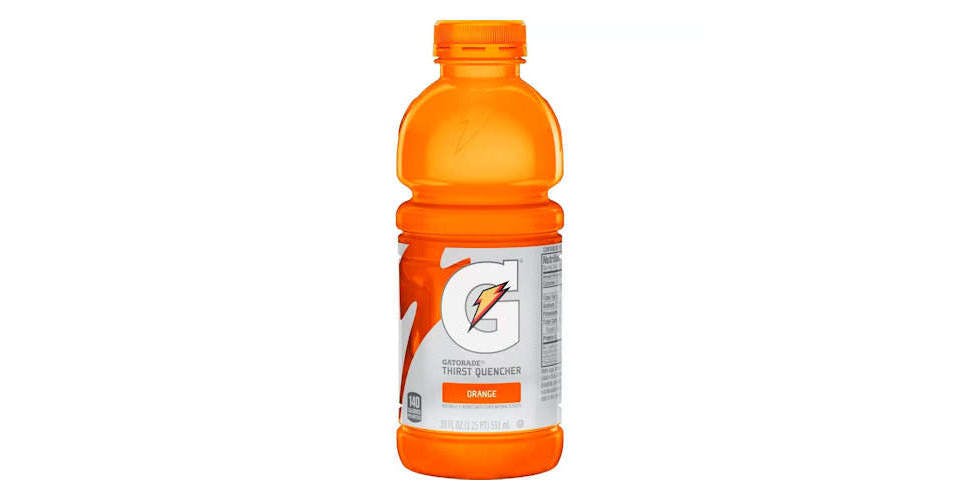 Gatorade Orange, 28 oz. Bottle from Mobil - S 76th St in West Allis, WI