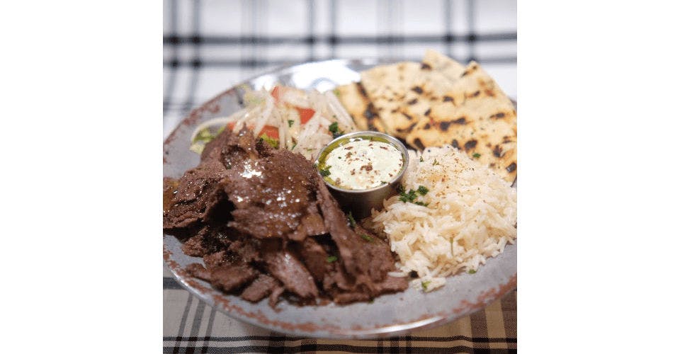 Gyro Plate from The Mediterranean Joint in Madison, WI