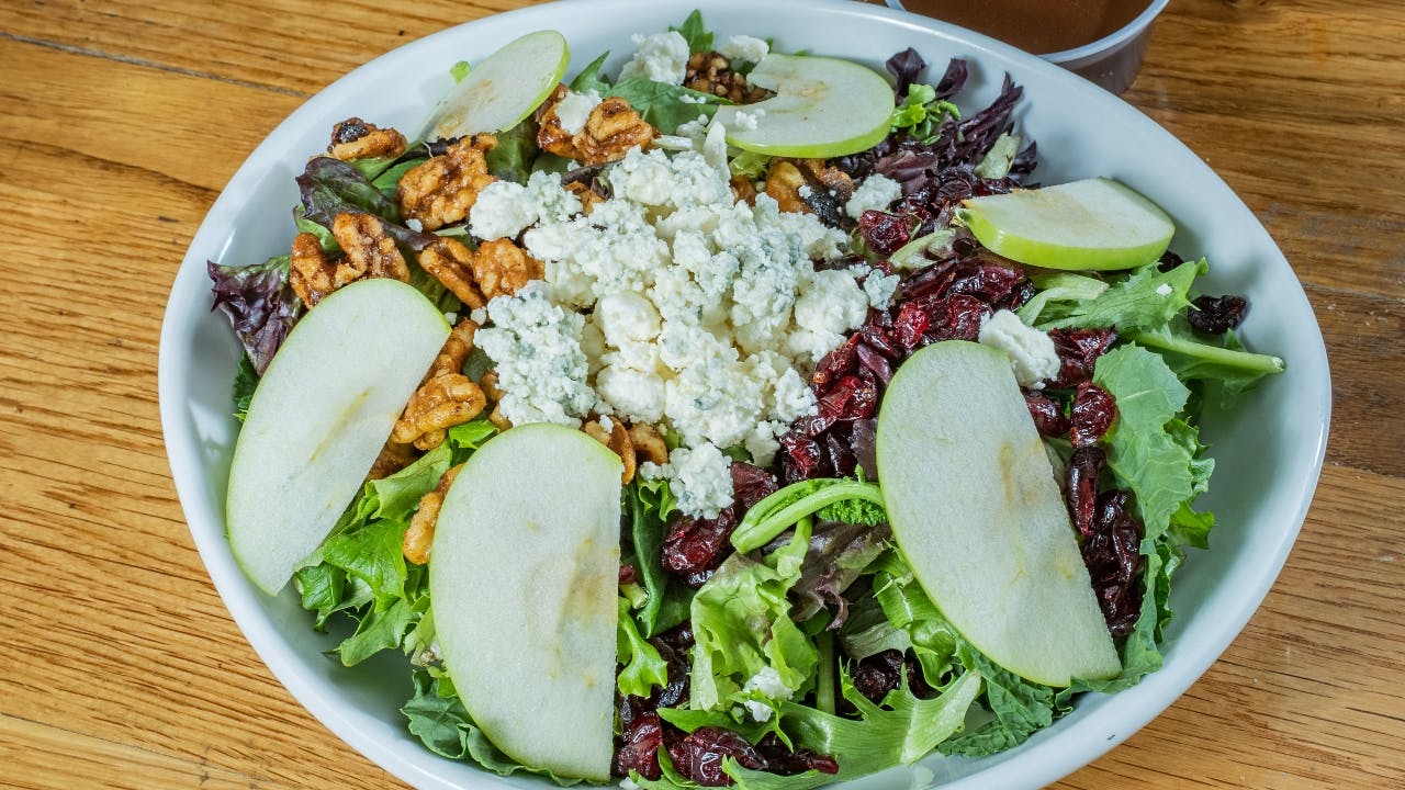Crumbled Bleu Cheese salad from Austin Healthy Foods - Burnet Rd in Austin, TX