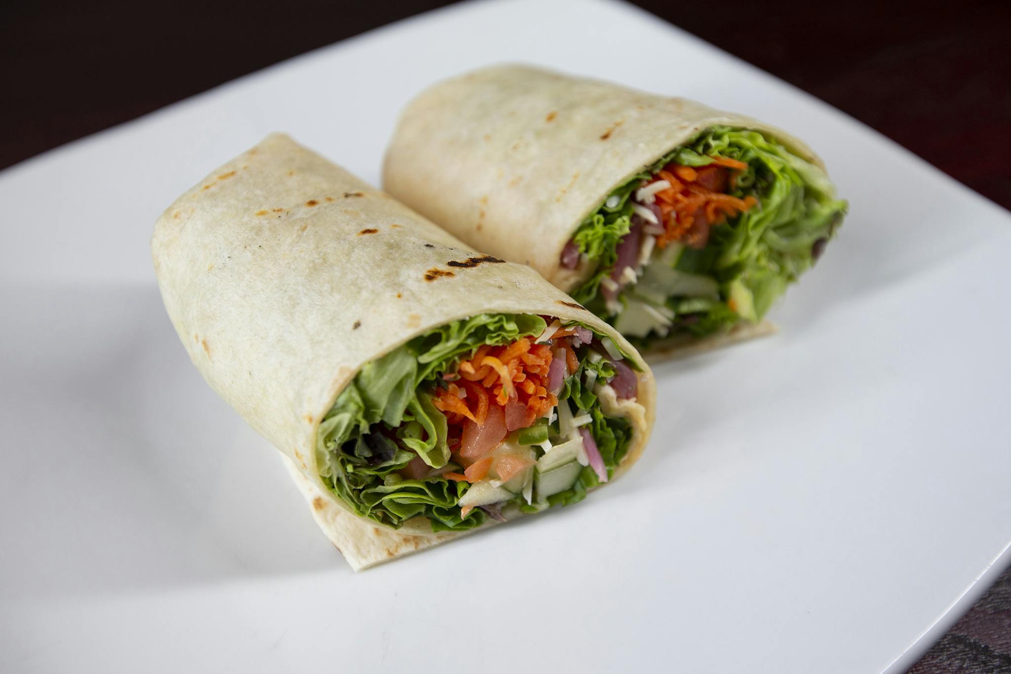 Side Salad Wrap from Firehouse Grill - Chicago Ave in Evanston, IL