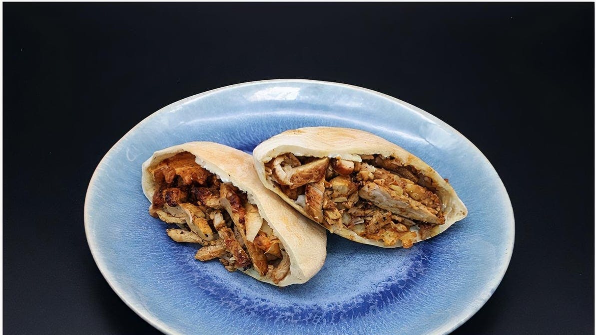 Chicken Shawarma Sandwich from Olive Mediterranean Grill in Chicago, IL