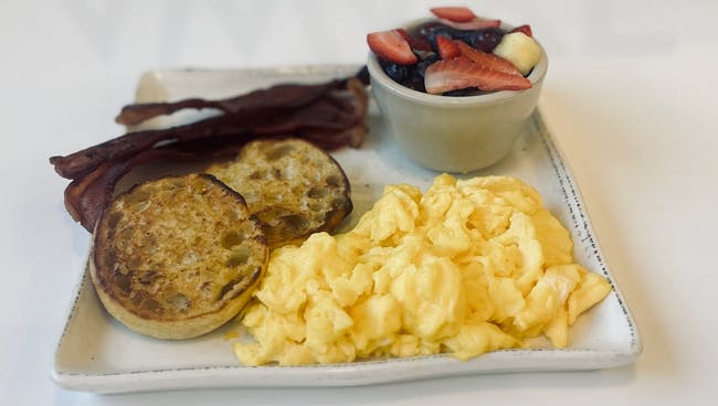2 Egg Breakfast w/Meat from The Great Egg Restaurant in Denton, TX