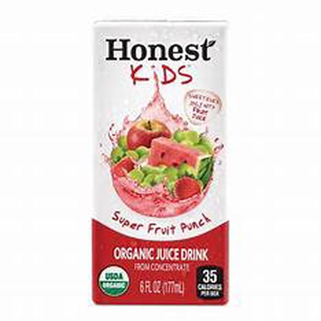Honest Kids Fruit Punch Juice from Cast Iron Pizza Company in Eau Claire, WI