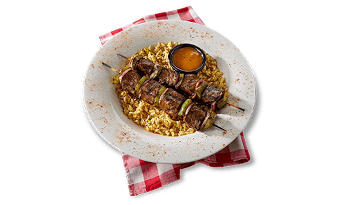 Cajun Steak Kabobs from Famous Dave's - Cedar Falls in Cedar Falls, IA