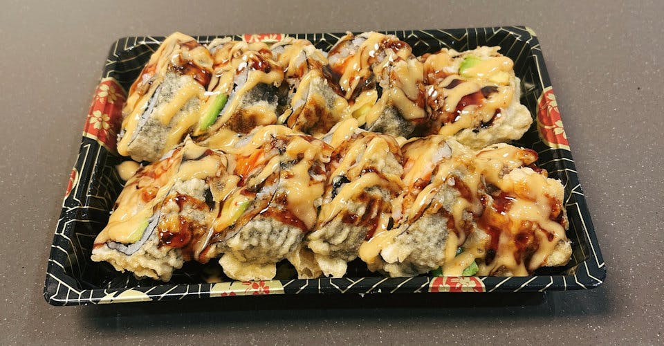 Dragon Knight Roll from ILike Sushi in MIddleton, WI