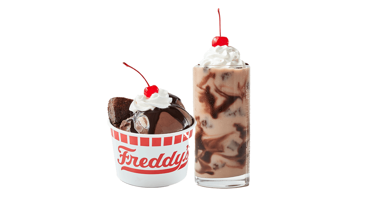 Chocolate Brownie Delight from Freddy's Frozen Custard & Steakburgers - Swartz Rd in Lexington, SC