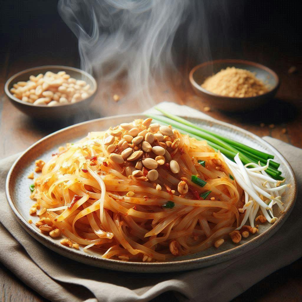 Catering Pad Thai Small Tray from Jai Dee Thai Kitchen - Clinton Hwy in Knoxville, TN