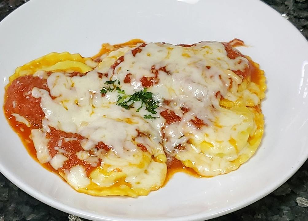Baked Ravioli from 4 Brothers Italian Restaurant & Pizzeria in Delray Beach, FL