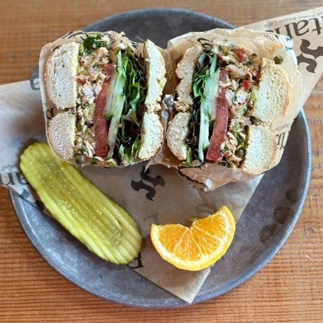 Kharcho Tuna Sandwich from Eltana Wood-Fired Bagels - 12th Ave in Seattle, WA