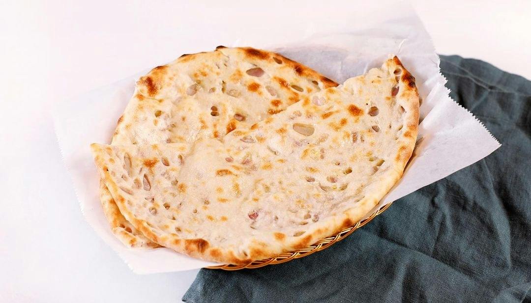 Onion Kulcha from OM Indian Cuisine in San Francisco, CA