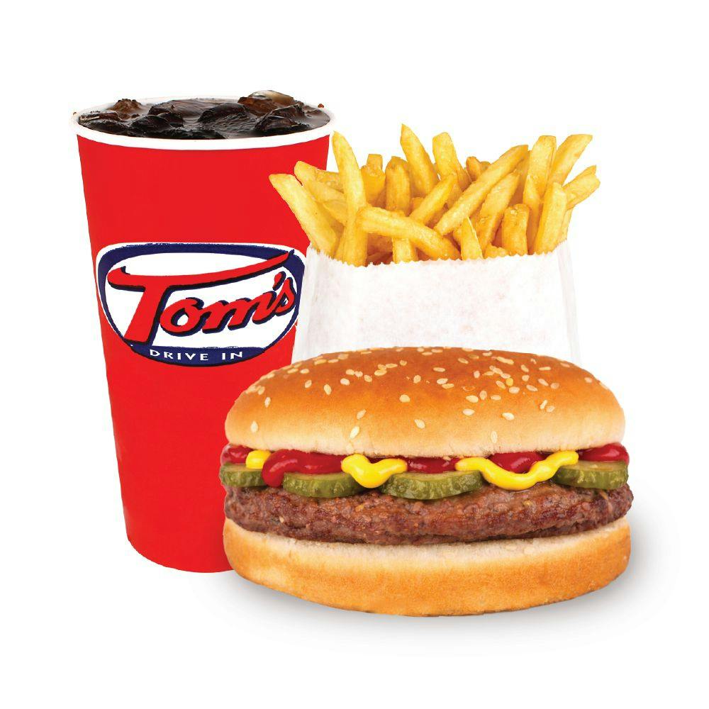 1/4 Burger Combo from Tom's Drive In - Sheboygan in Sheboygan, WI