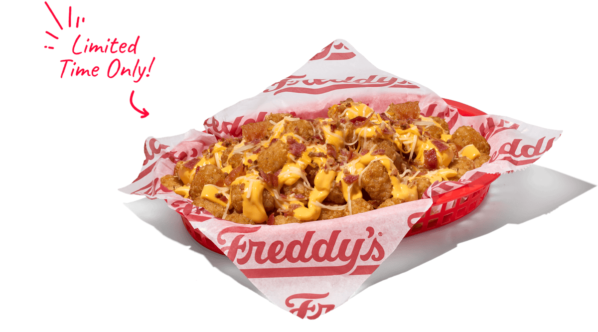 Bacon Loaded Tots from Freddy's Frozen Custard and Steakburgers - McCall Rd in Manhattan, KS