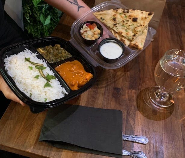 VEG COMBO ?B? Available from 11:45 AM to 2:00 PM from Sura Indian Bistro - Chestnut St in Philadelphia, PA