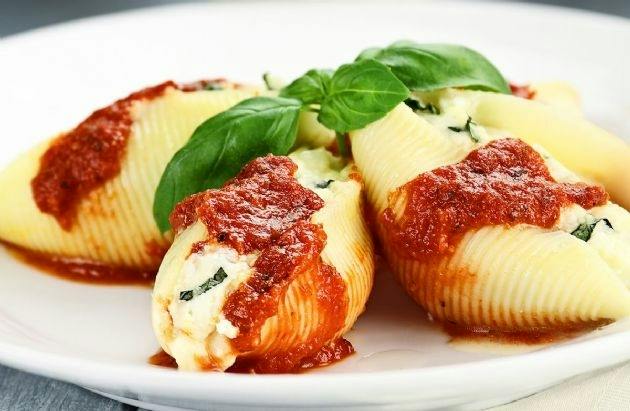 Stuffed Shells from 4 Brothers Italian Restaurant & Pizzeria in Delray Beach, FL