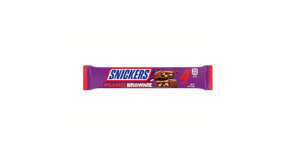 Snickers PB Brownie Share Size (2.4 oz) from Casey's General Store: Asbury Rd in Dubuque, IA