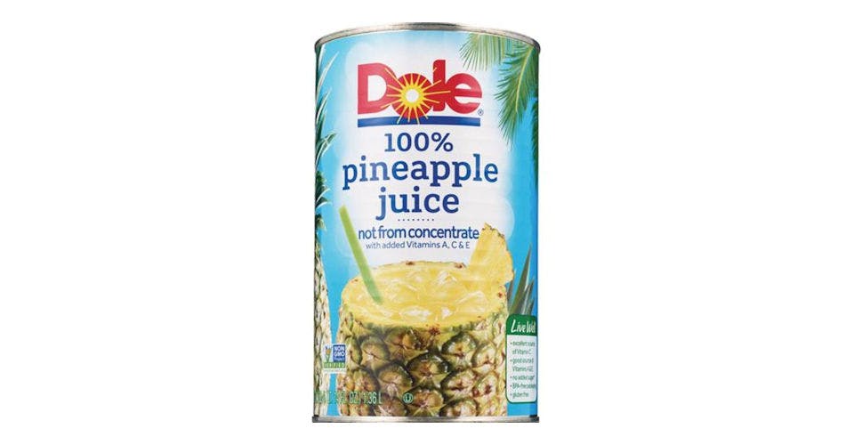 Dole Pineapple Juice 100% Not From Concentrate (46 oz) from CVS - Lincoln Way in Ames, IA