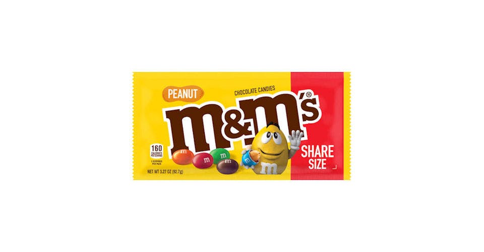 M&M's Peanut Share Size (3.27 oz) from Casey's General Store: Asbury Rd in Dubuque, IA