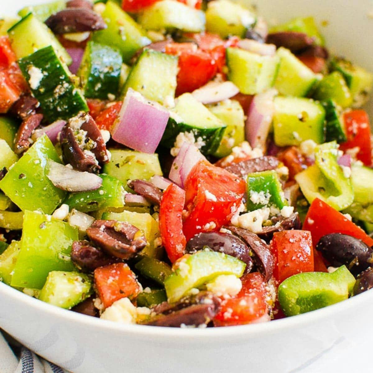 Greek Salad from Go Go Gyro Grill in Columbus, OH