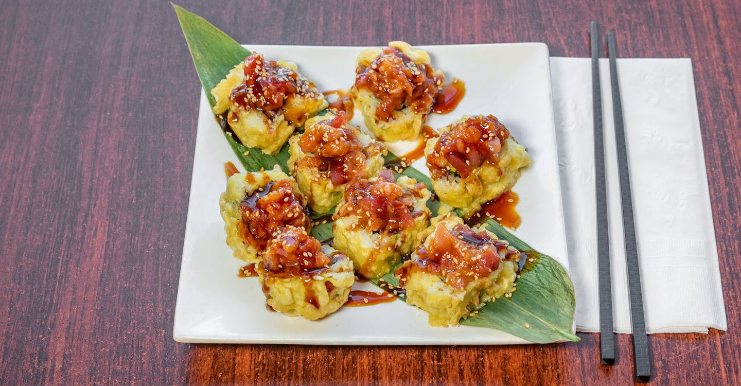 Dynamite Roll from Sakura Sushi in San Rafael, CA