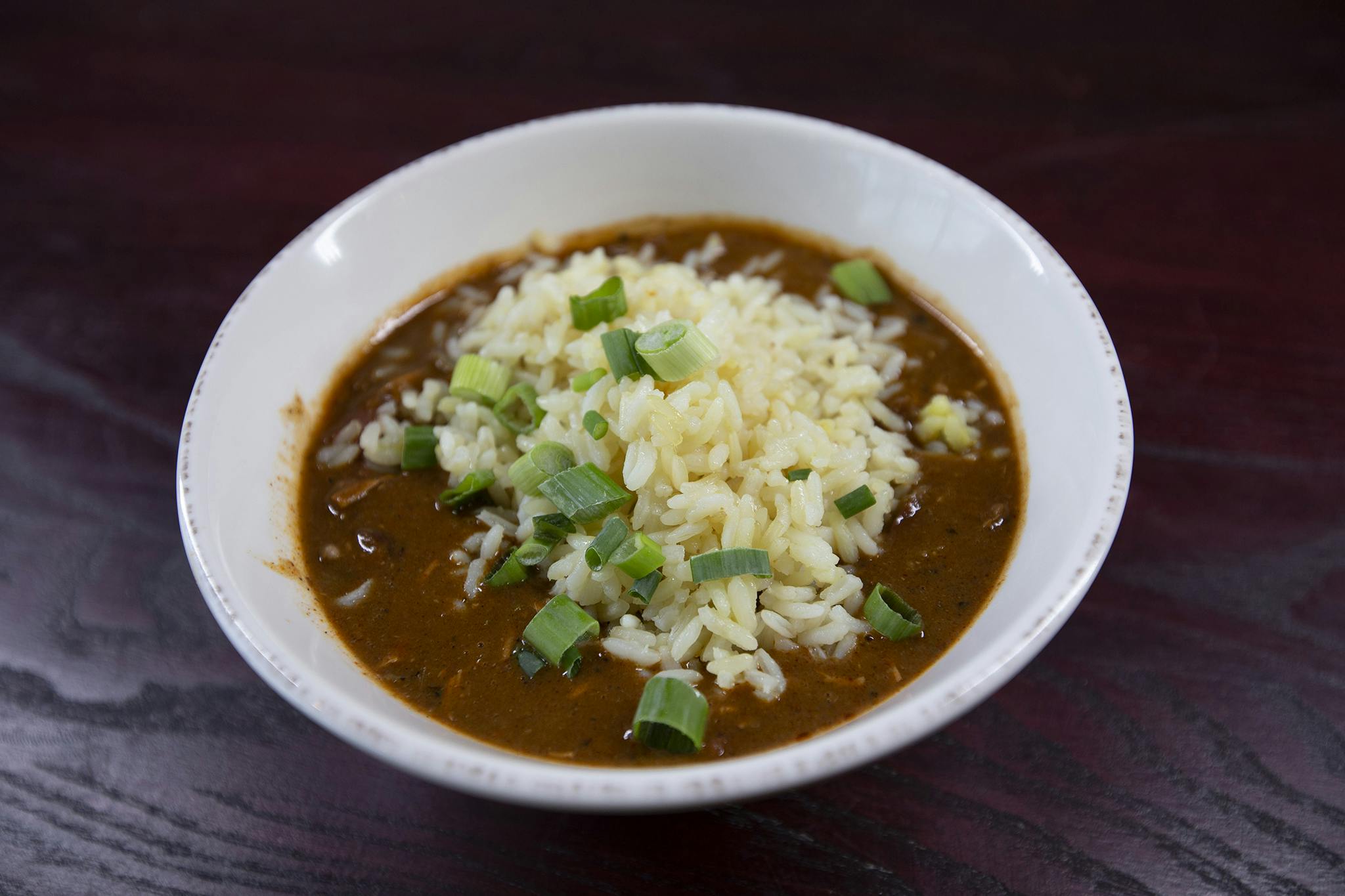 Gumbo from Firehouse Grill - Chicago Ave in Evanston, IL