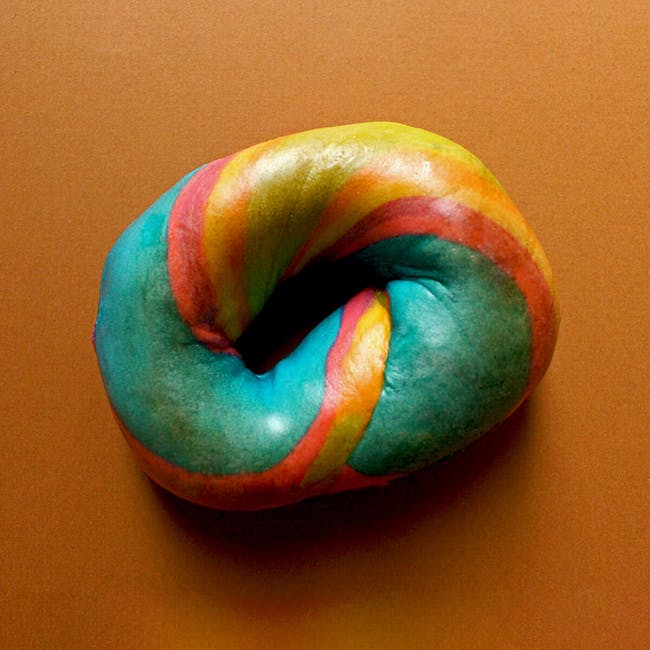 Rainbow Bagel from Eltana Wood-Fired Bagels - 12th Ave in Seattle, WA