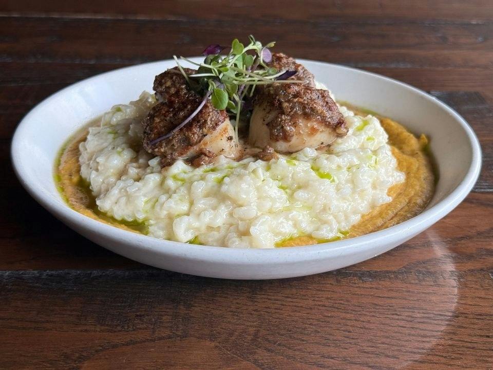 Sea Scallops from Drafthouse in Janesville, WI