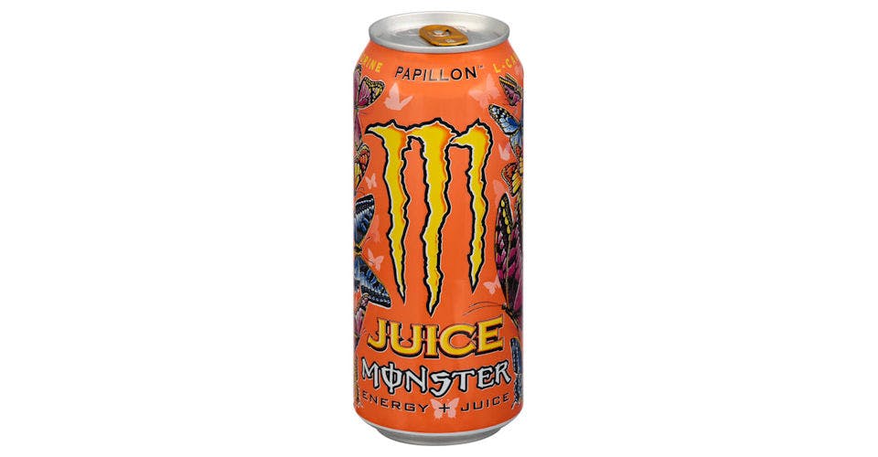 Monster Papillon Energy Drink (16 oz) from Casey's General Store: Asbury Rd in Dubuque, IA