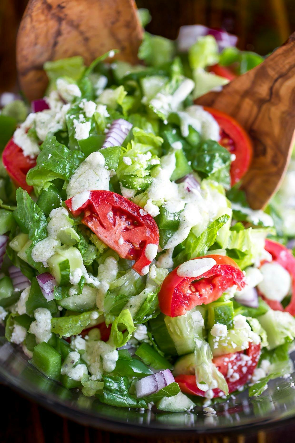 Large Greek Salad from Jo Jo's New York Style Pizza in Hollywood, FL