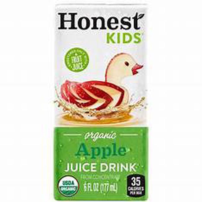 Honest Kids Apple Juice from Cast Iron Pizza Company in Eau Claire, WI
