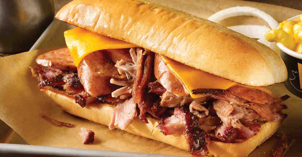 Westerner Sandwich from Dickey's Barbecue Pit: Lexington (KY-0914) in Lexington, KY