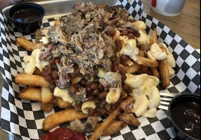 Armageddon Fries from Santa Maria BBQ in Huntington Beach, CA